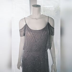 NWT BHLDN Troye Beaded Gown Dusty Lavender Size 6